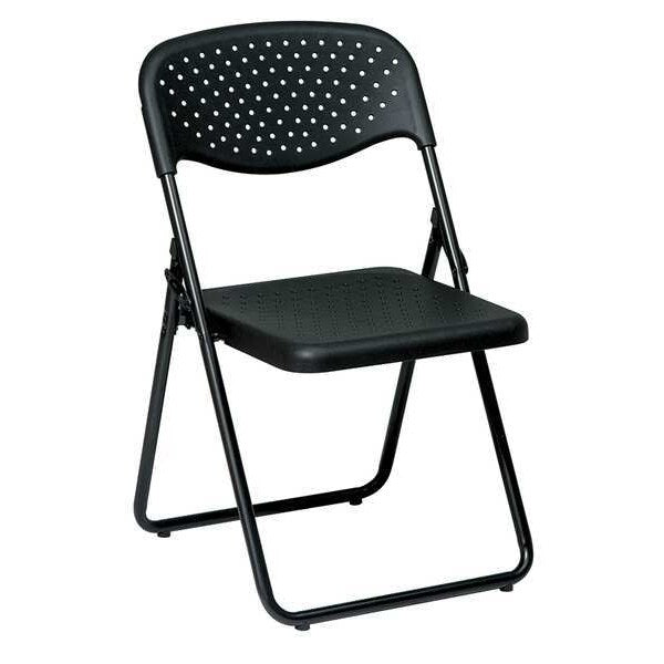 Folding Chair, Black, PK4