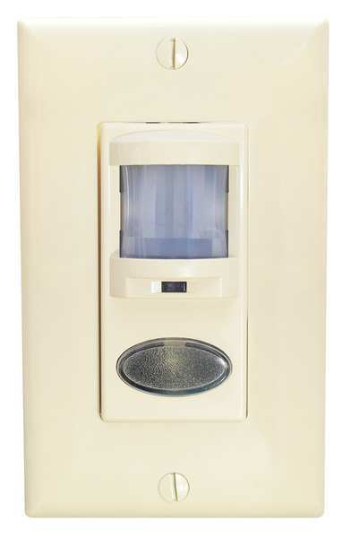 Occupancy Sensor, PIR, 2025 sq ft, Ivory