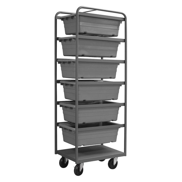 Tub Rack, 1400 lb., 18 In.D, Bin Width: 16