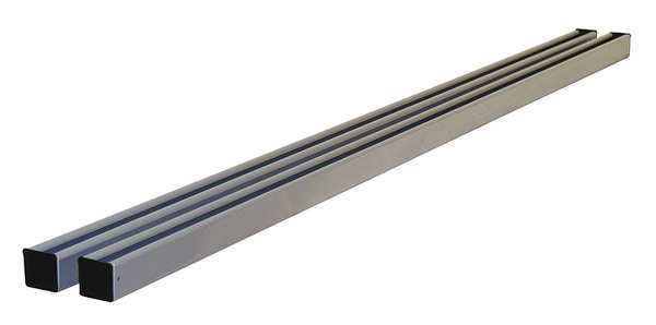 Upright Supports, 60Wx1-5/8Dx5 H, Gray, PR