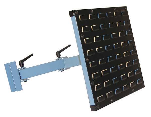 Bin Rail, 18 W x 1/1/2002 D x 17 H, Blue