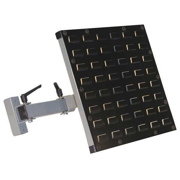 Bin Rail, 18 W x 1/1/2002 D x 17 H, Gray