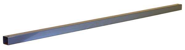 Foot Rest, 72 W x 1-1/2 D x 1-1/2 H, Blue