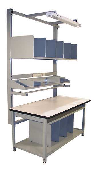 Bolted Packaging Work Benches, Laminate, 60