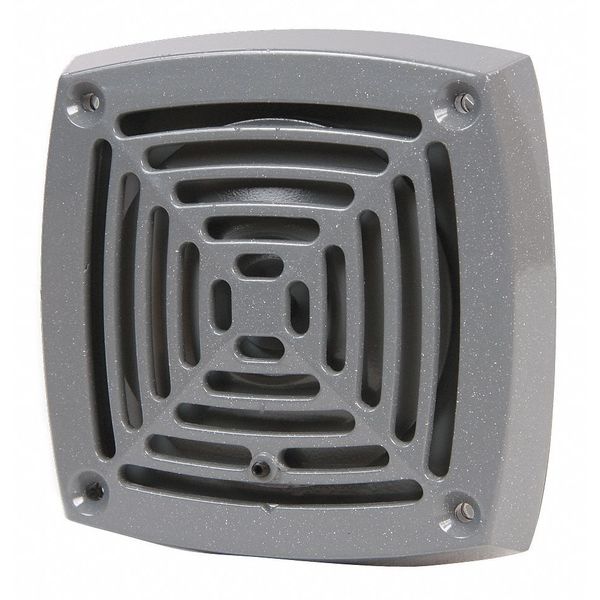 Vibrating Horn, 24VAC, 0.63A, Gray