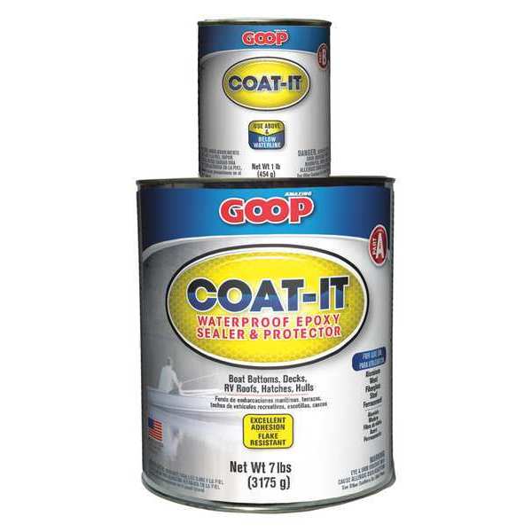 Epoxy Sealer, Black, 8 lb, 80 sq ft