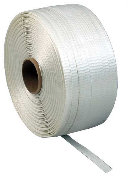 Strapping, Woven Polyester, 1500 ft. L