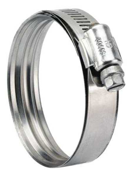 Hose Clamp, 2 to 3 In, SAE 40, SS, PK10