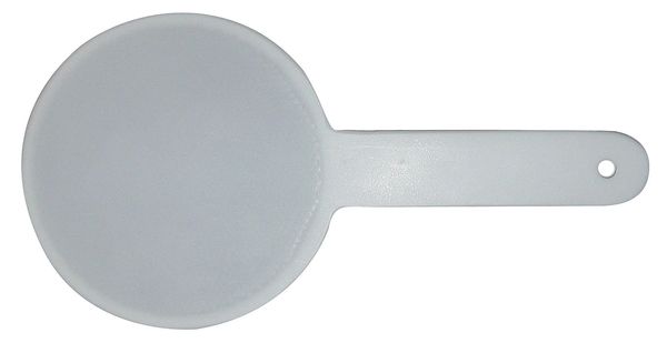 Paddle Gasket, 6 In, PTFE w/304SS, White
