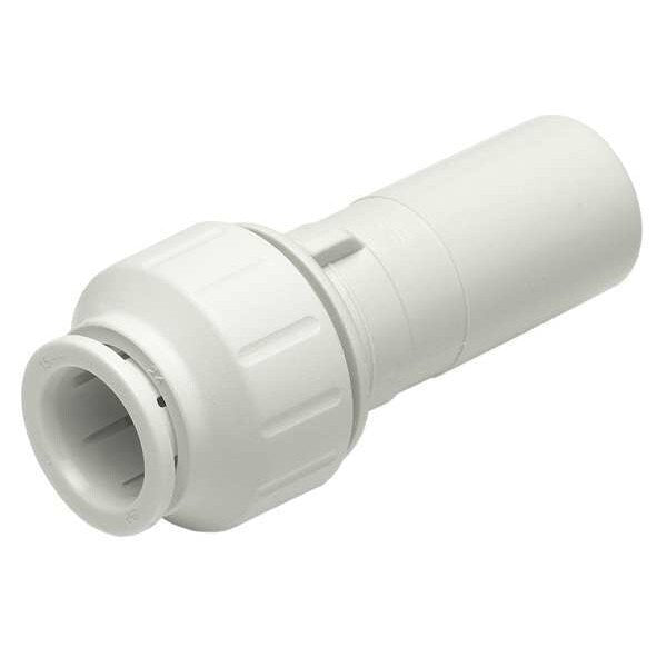 Reducer, 1 x 3/4 In., Tube, PEX, White