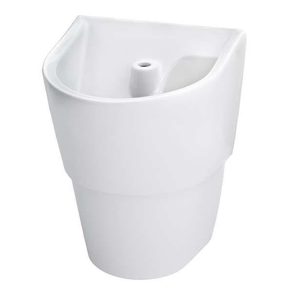 20 in W x 17 in L x 26 1/8 in H, Wall Mount, Vitreous china