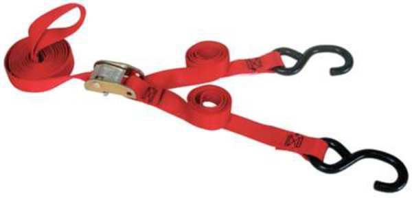 Tie-Down Strap, Cam Buckle, 5-1/2ft x 1In