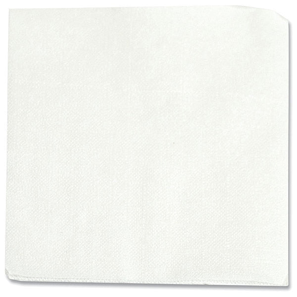 Beverage Napkin, White, 1/8 Fold, PK4000
