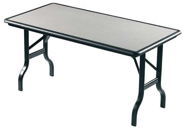 Rectangle IndestrucTableÃÂ® Ultimate Folding Table, Gray Granite - 30