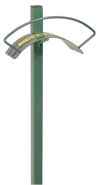 Hose Hanger, Steel, Green, 5.5 In D, 11 In W