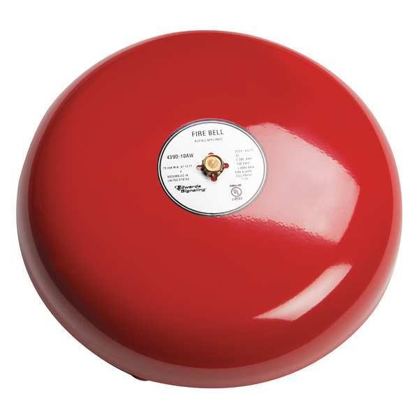 Fire Bell, Red, 10 In.