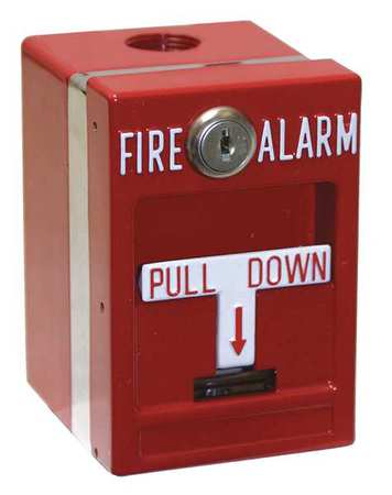 Pull Station, Hex Screw, Single, DPDT