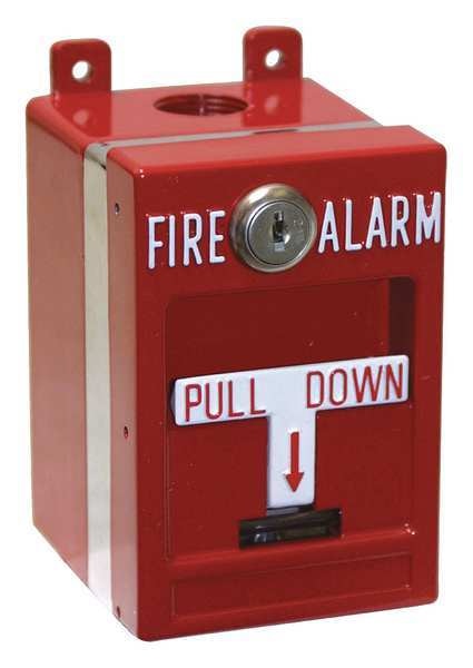 Pull Station, Key Reset, Double, SPST
