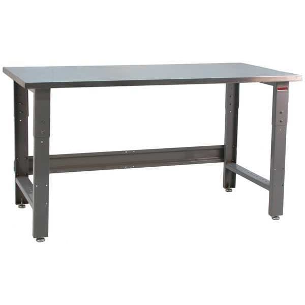 Bolted Workbenches, Stainless Steel, 60