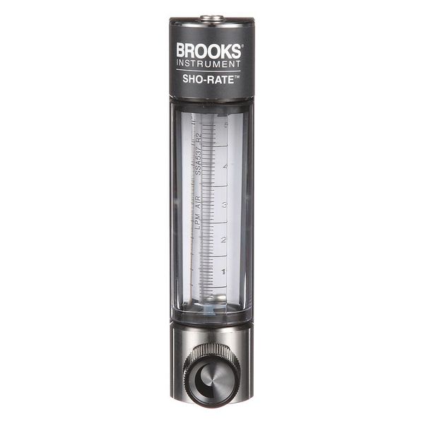 Flowmeter, Air, .2 to 5 LPM, Glass