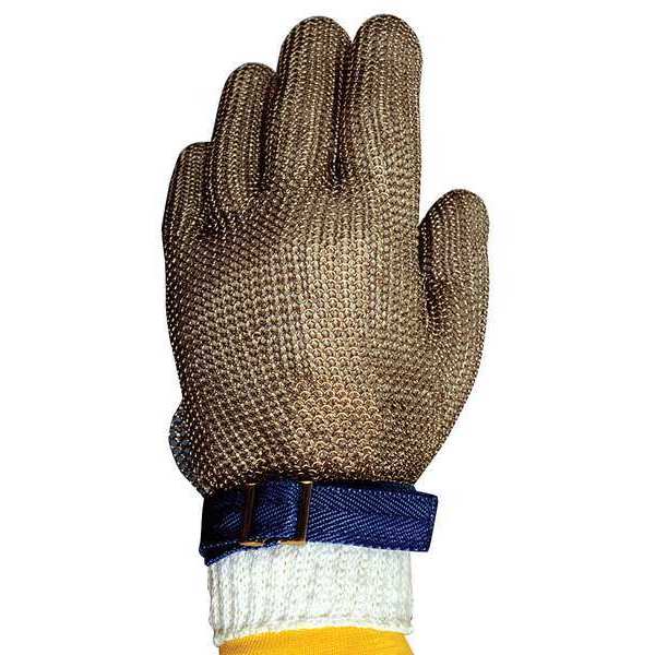 Cut Resistant Gloves, Stainless Steel Mesh, 2XS, 1 PR