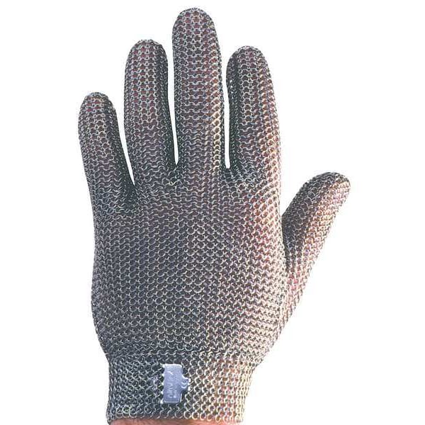 Cut Resistant Gloves, Stainless Steel Mesh, XS, 1 PR