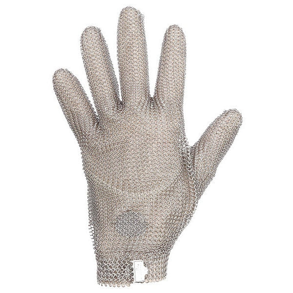 Cut Resistant Gloves, Stainless Steel Mesh, M, 1 PR