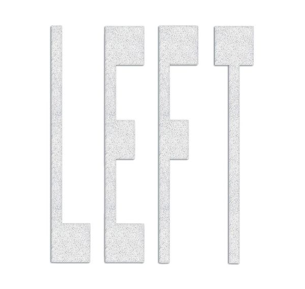 Preformed Thermoplastic, Left, 125 Mil