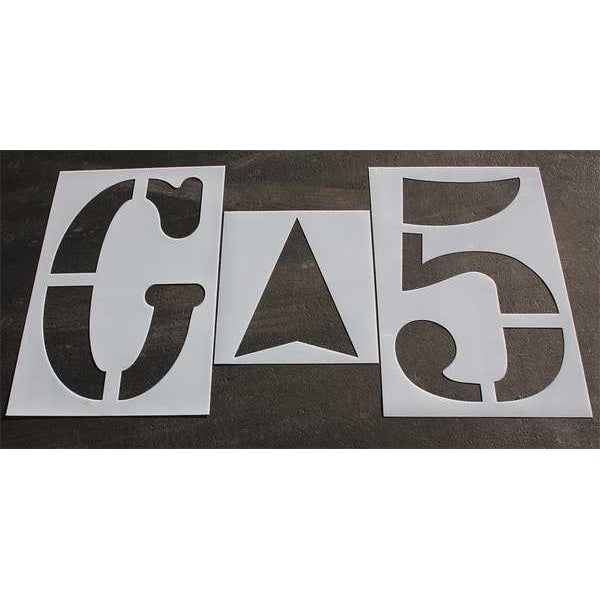 Athletic Stencil, Football, 42 in, 1/8