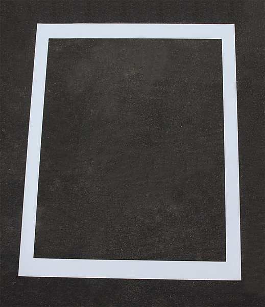 Pavement Stencil, 48 in, Handicap, 1/16, STL-116-3048B