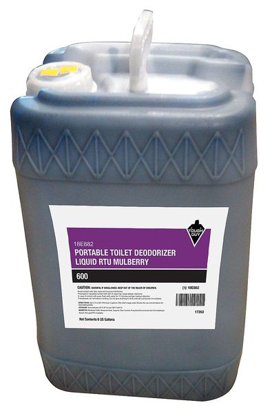 Toilet Deodorizer, Jug, 6 Gal, Ready To Use Liquid, Mulberry Fragrance