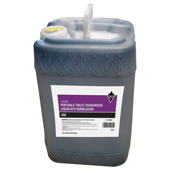 Toilet Deodorizer, Jug, 6 Gal, Ready To Use Liquid, Bubblegum Fragrance