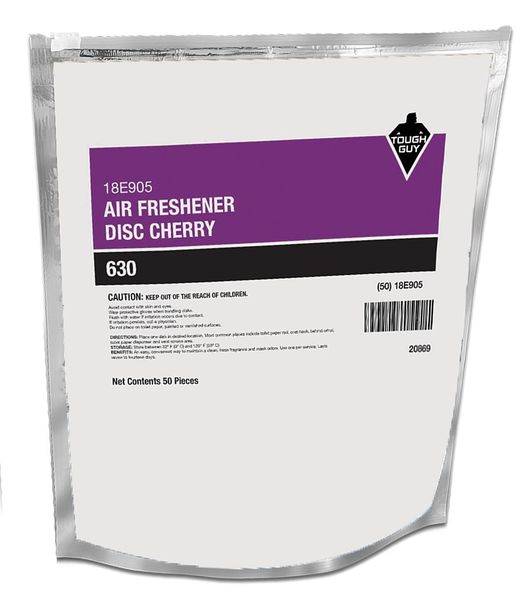 Air Freshener, Bag, 50 Count Tablets, Ready to Use, Cherry Fragrance