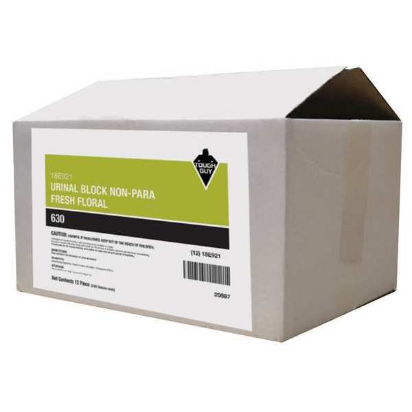 Urinal Cake, Non-Para, Fresh Floral, PK12