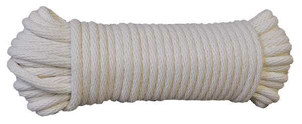 Weep Cord, Cotton, 1/2 In. dia., 100ft L