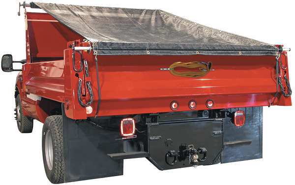 Mesh Tarp/Hardware Kit, 7 x 15 Ft.