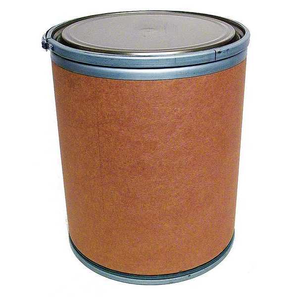 Open Head Transport Drum, Fiber, 30 gal, Unlined, Brown