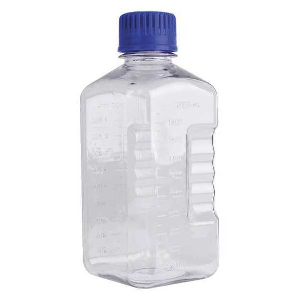 Bottle, PETG, 2000mL, Square, PK6