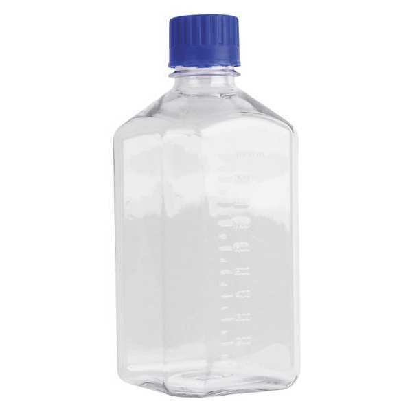 Bottle, PETG, 1000mL, Square, PK12