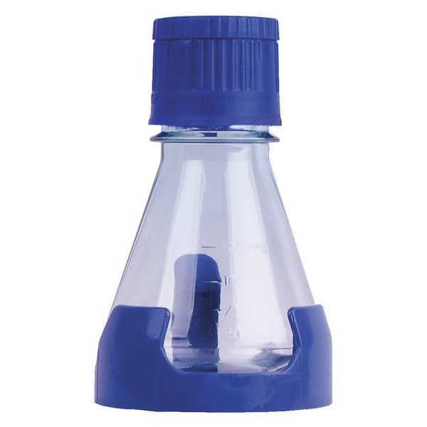 Shake Flask, 125mL, PC, Flat Base, PK24