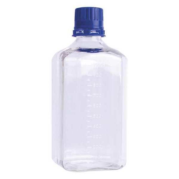 Bottle, PETG, 1000mL, Square, PK12