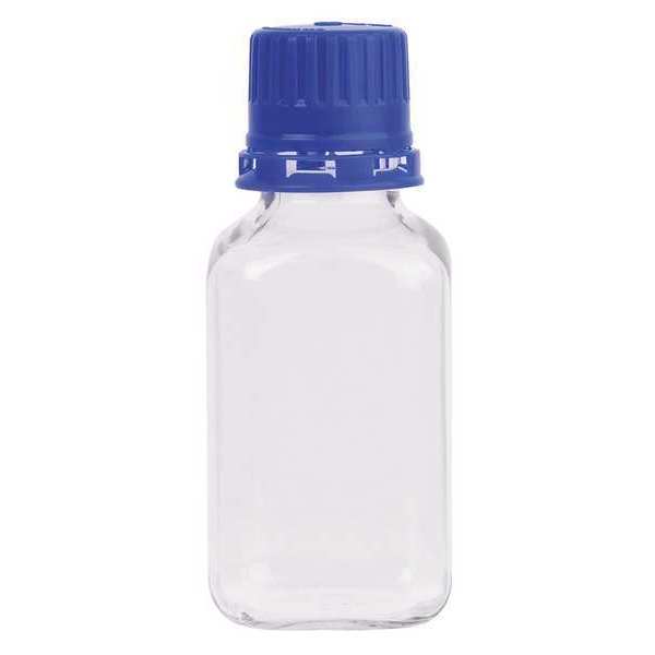 Bottle, PETG, 250mL, Square, PK24
