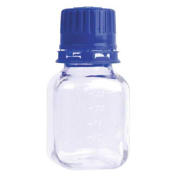 Bottle, PETG, 125mL, Square, PK24