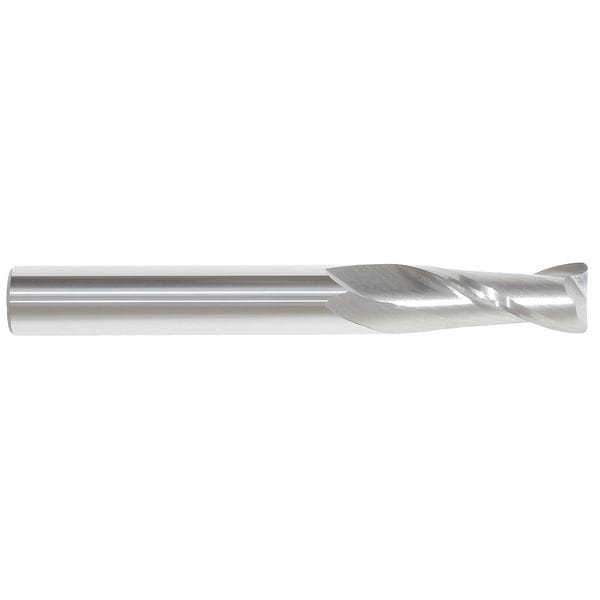 Carbide End Mill, 5/8In, 2FL, Single, 3-1/2