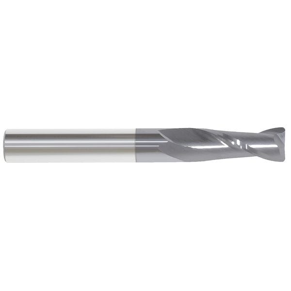 Carbide End Mill, 3/16In, 2FL, Single, 2In
