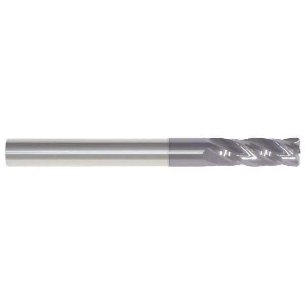 Carbide End Mill, 5/16In, 4FL, Single, 2-1/2