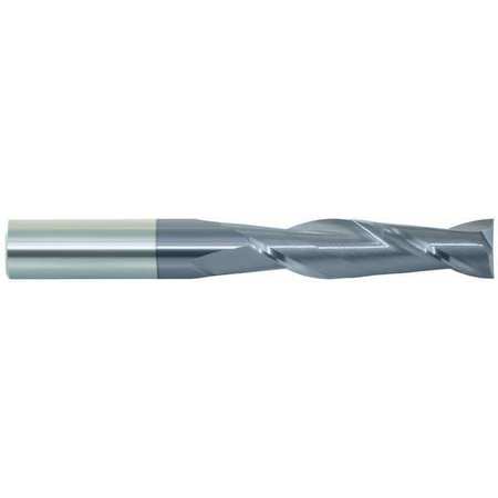 Carbide End Mill, 3/16In, 2FL, Single, 2-1/2