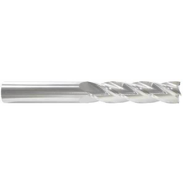 Carbide End Mill, 1/8In, 4FL, Single, 3In