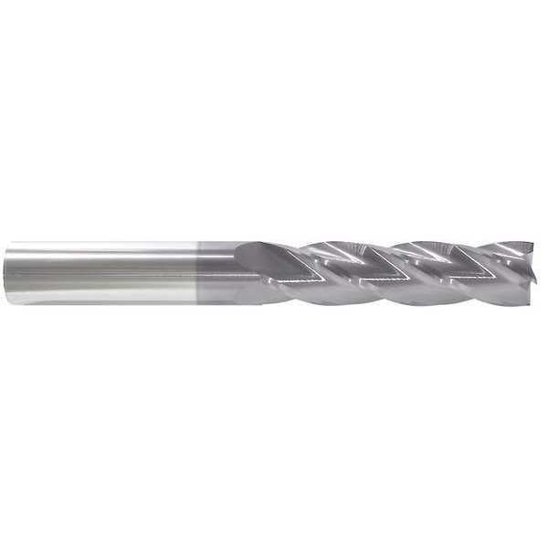 Carbide End Mill, 3/16In, 4FL, Single, 3In