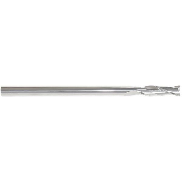 Carbide End Mill, 1In, 2FL, Single, 6In